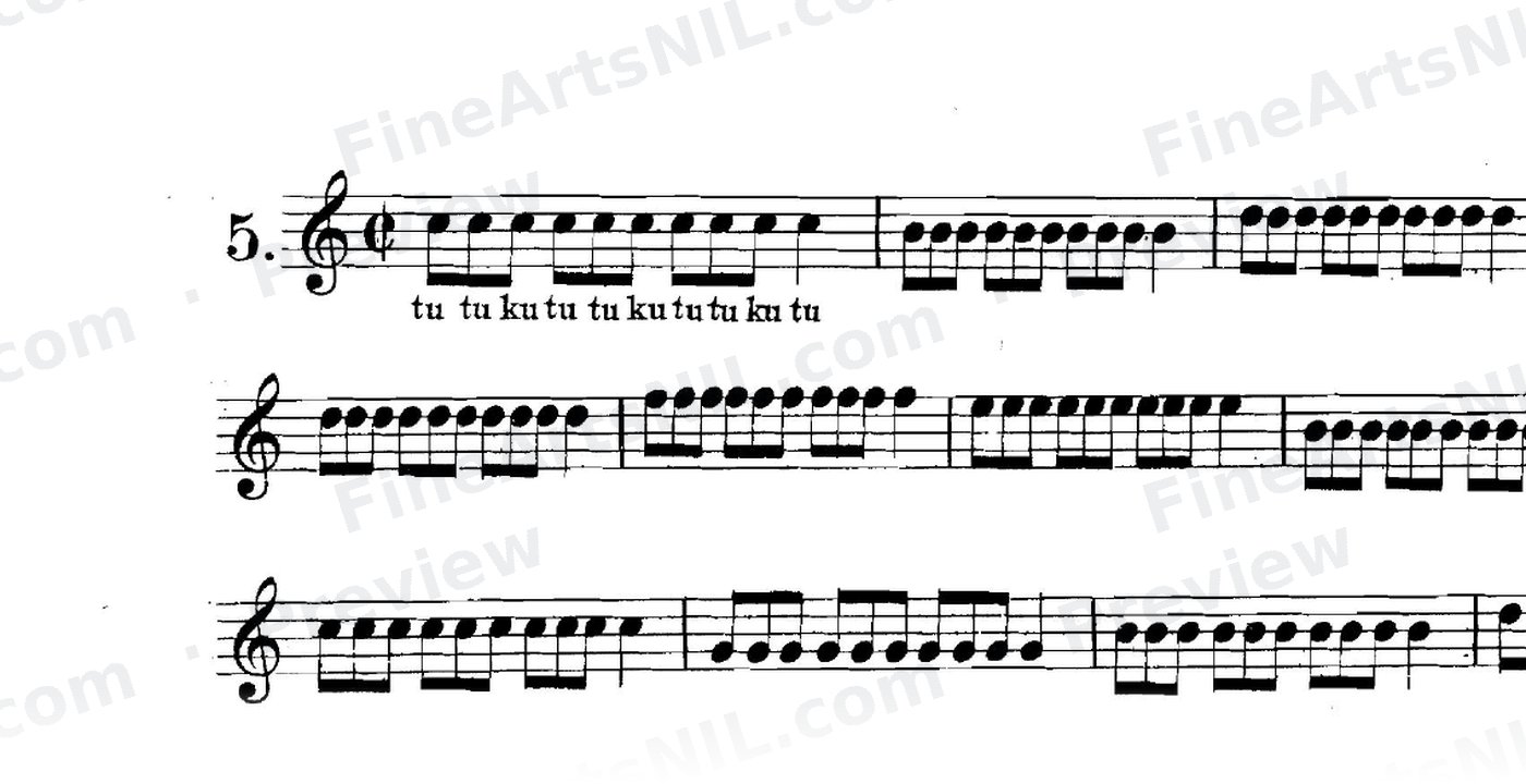 Triple Tonguing / No. 5
