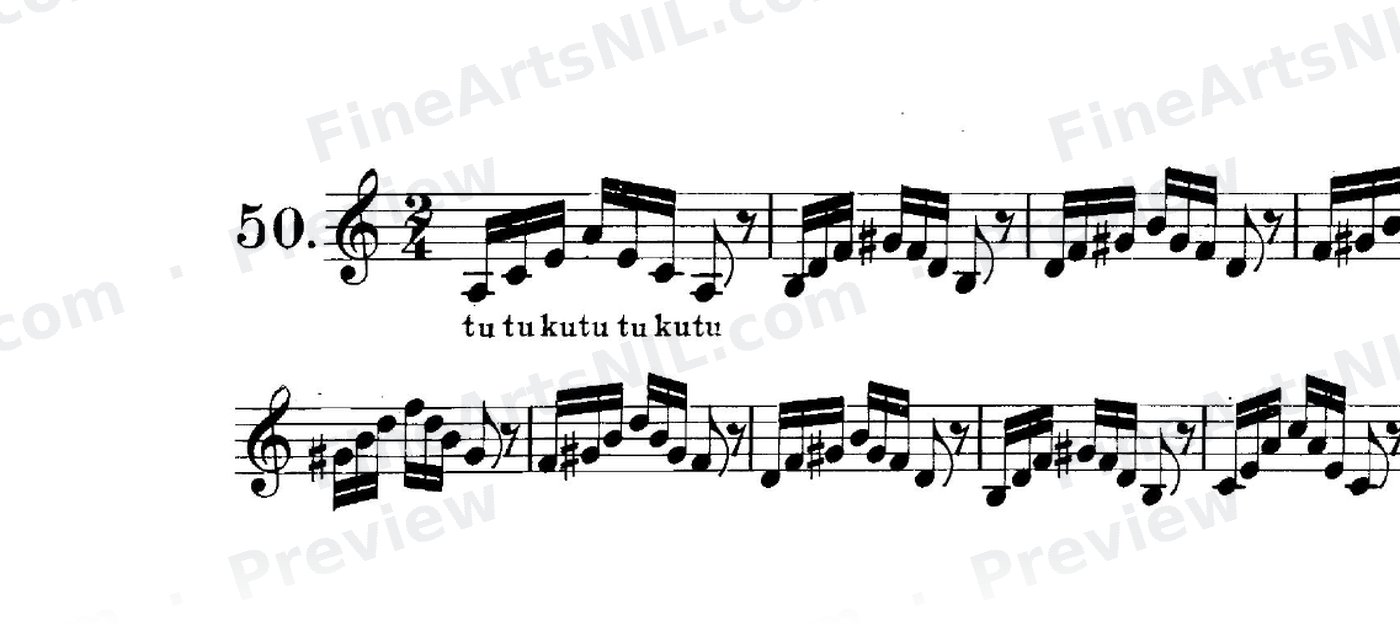 Triple Tonguing / No. 50
