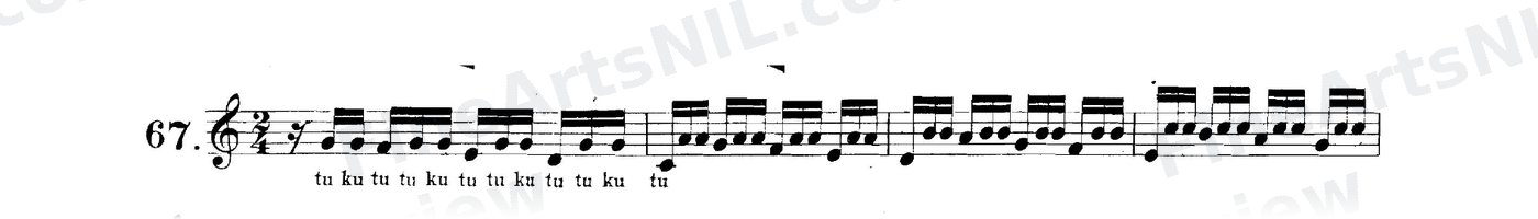 Triple Tonguing / No. 67