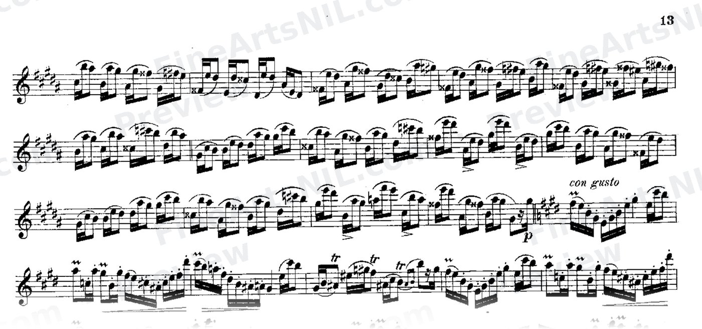 24 Instructive Exercises, Op. 30 / No. 12 / Exercise No. 12