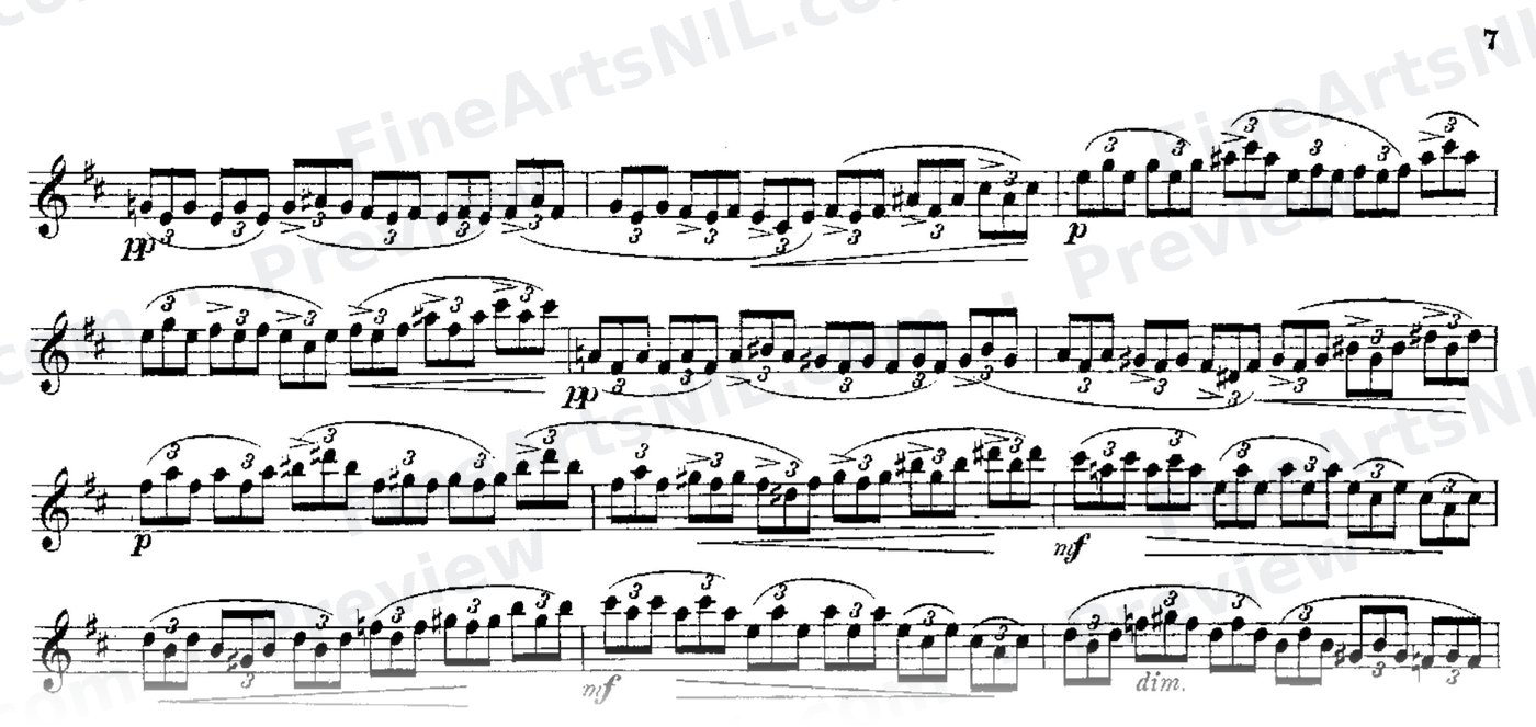 24 Instructive Exercises, Op. 30 / No. 6 / Exercise No. 6