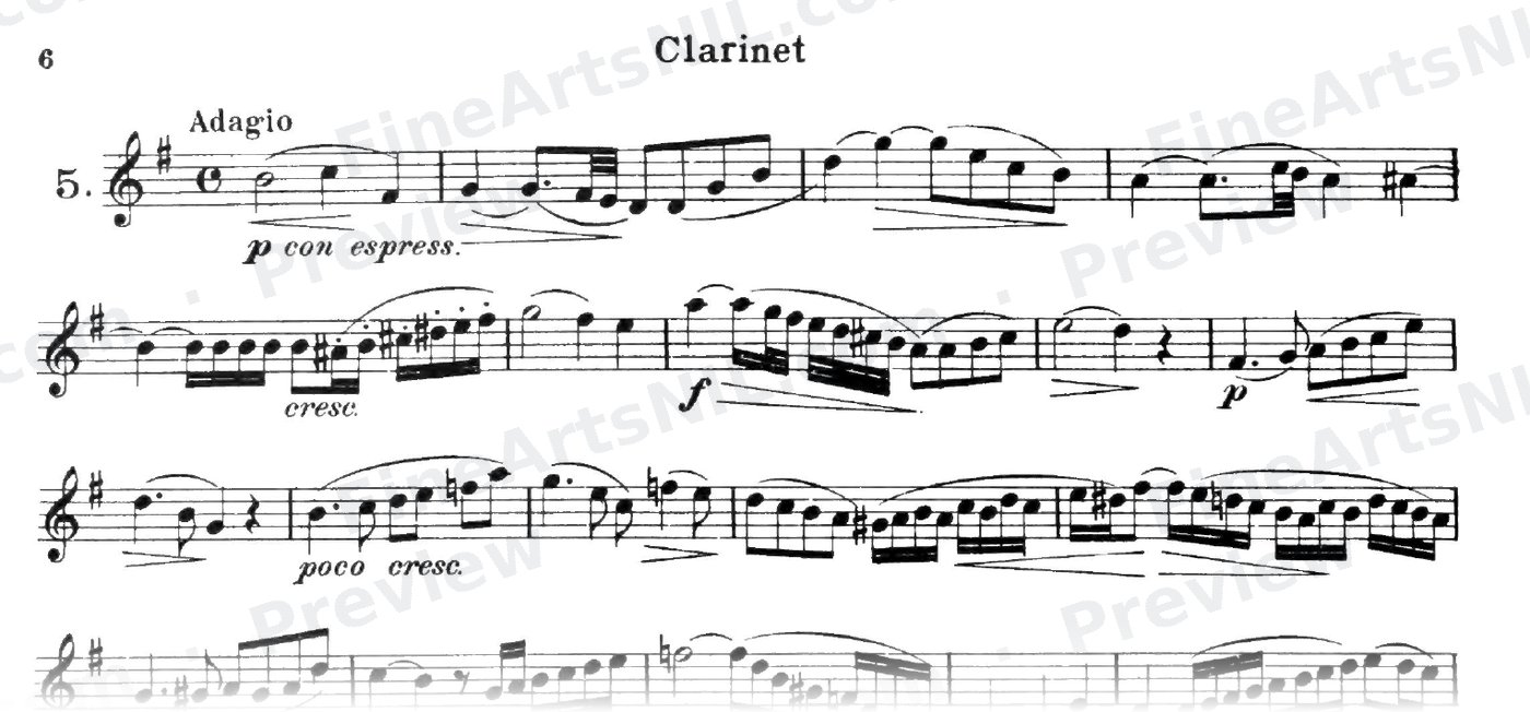 32 Etudes / No. 5 / Etude No. 5