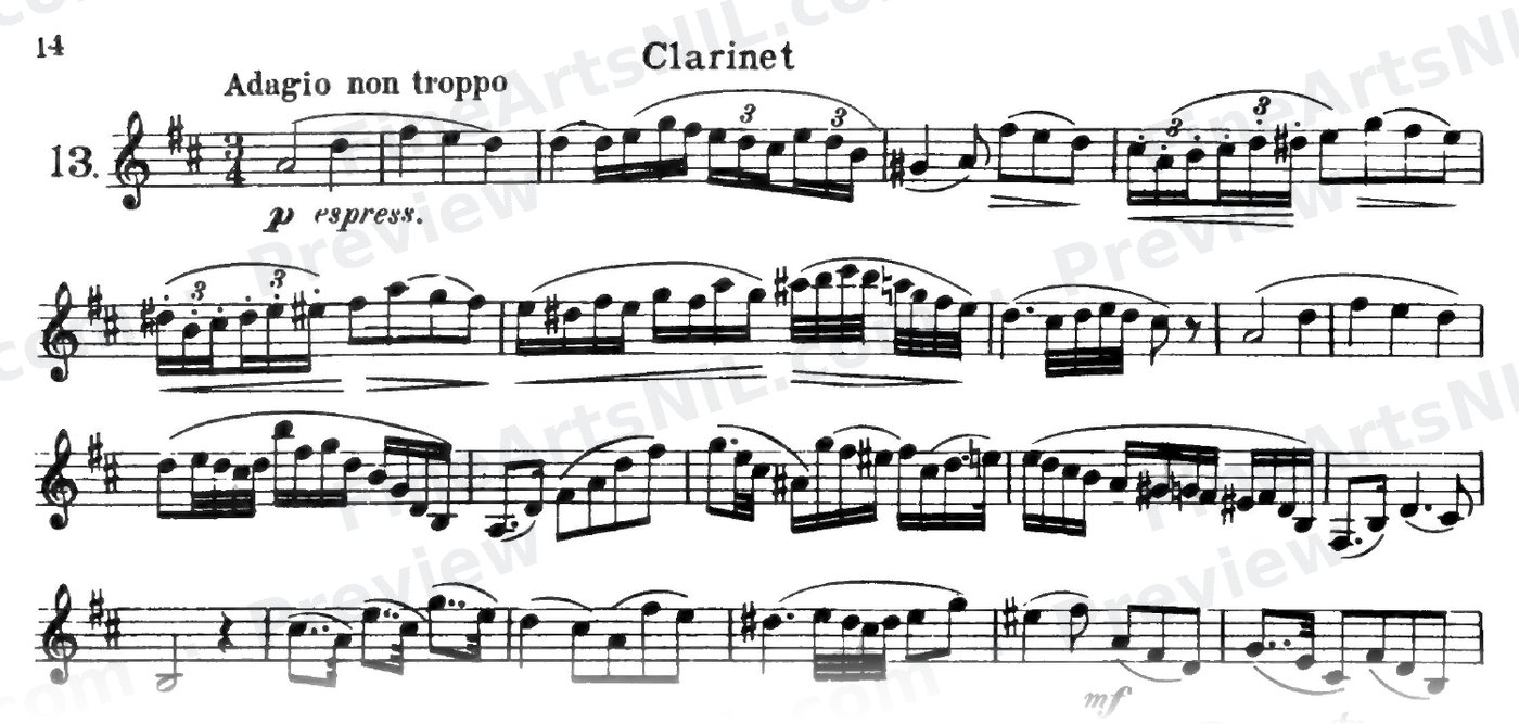 32 Etudes / No. 13 / Etude No. 13