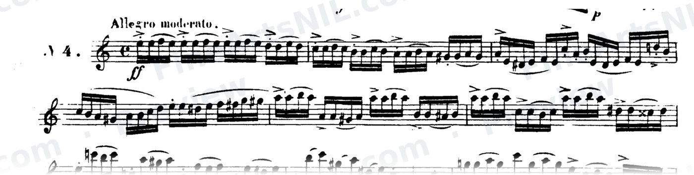 48 Studies, Op. 31 / No. 4 / Study No. 4