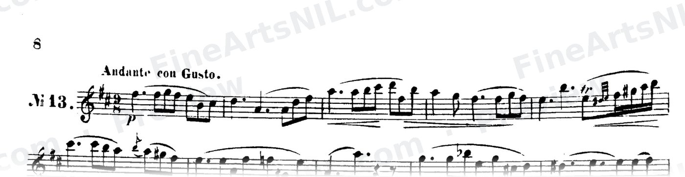 48 Studies, Op. 31 / No. 13 / Study No. 13