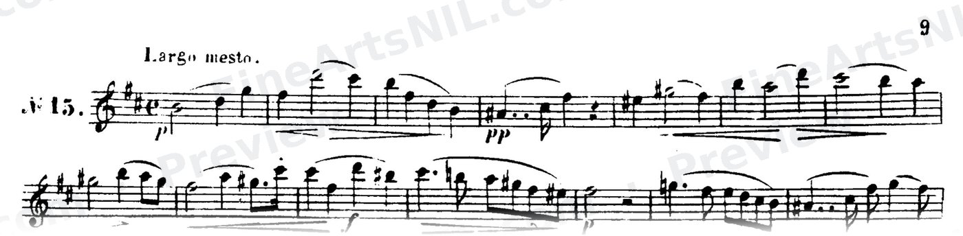 48 Studies, Op. 31 / No. 15 / Study No. 15