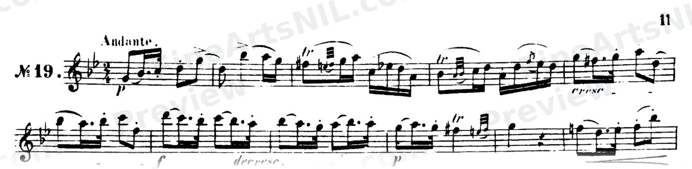 48 Studies, Op. 31 / No. 19 / Study No. 19