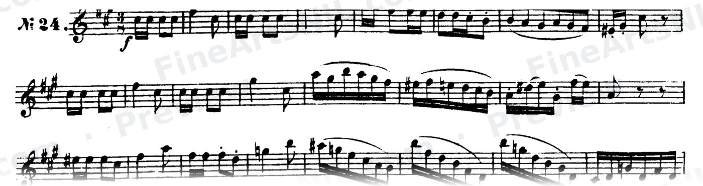 48 Studies, Op. 31 / No. 24 / Study No. 24