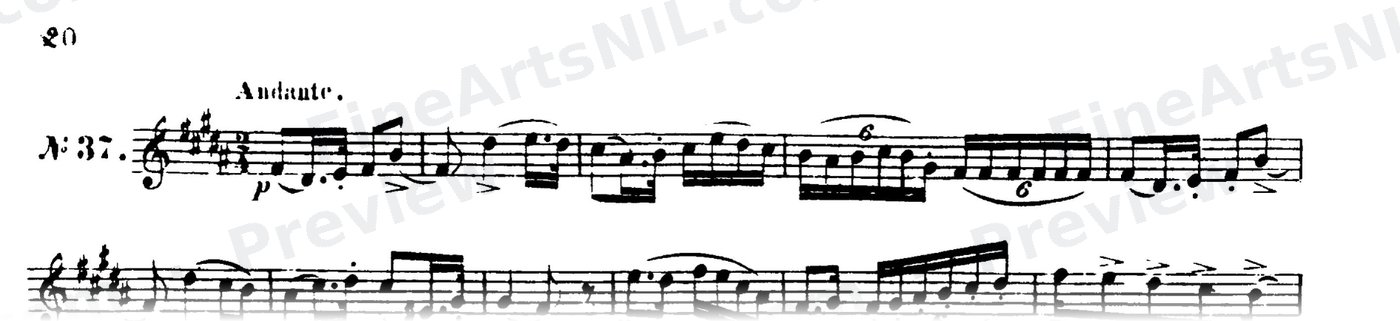 48 Studies, Op. 31 / No. 37 / Study No. 37