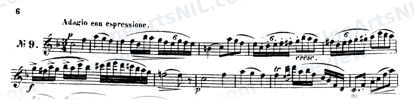 48 Studies, Op. 31 / No. 9 / Study No. 9