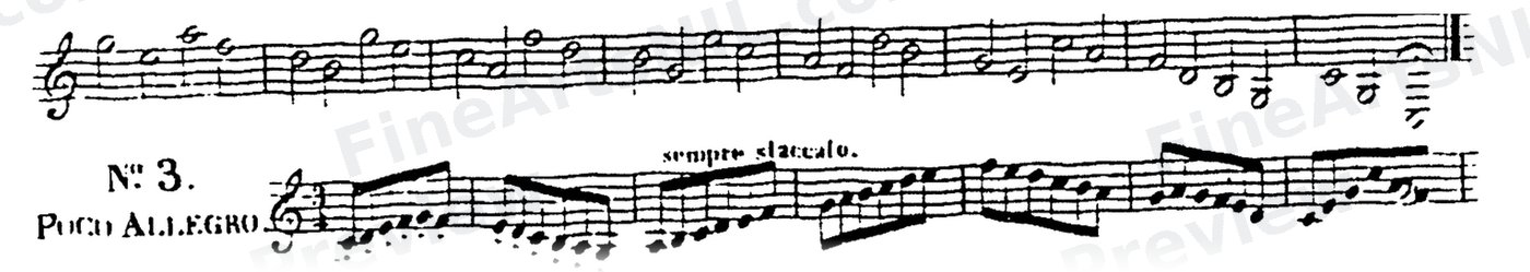 60 Selected Studies, Op. 6 Book I / No. 3 / Study No. 3