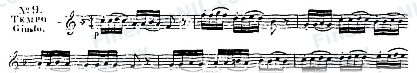 60 Selected Studies, Op. 6 Book I / No. 9 / Study No. 9