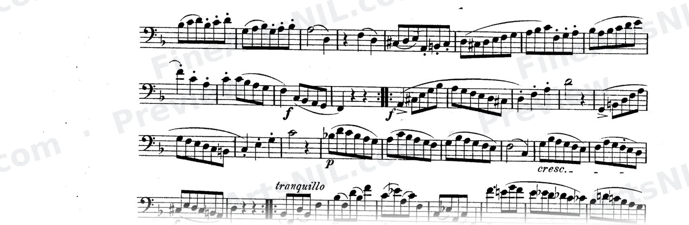 Bassoon Studies, Op. 8 Vol. II / No. 16 / Study No. 16