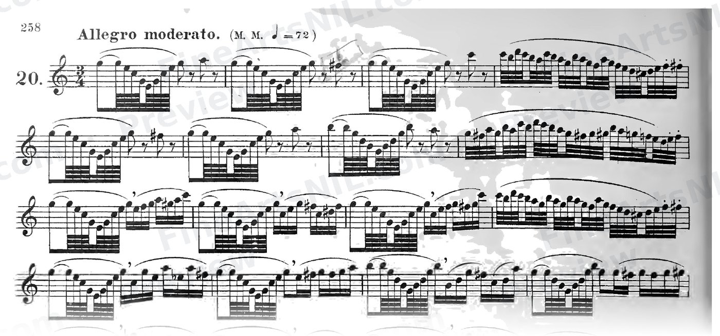 Characteristic Studies / No. 20 / Characteristic Study No. 20