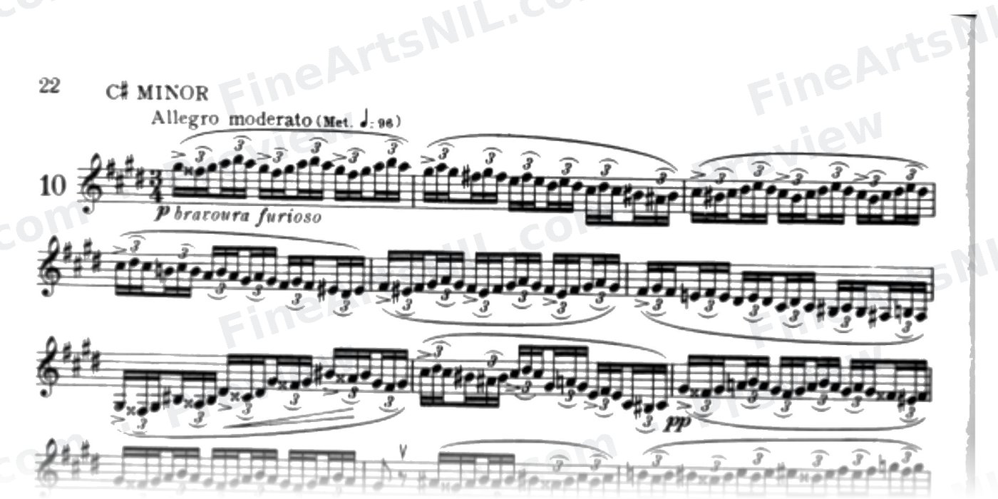 Characteristic Studies / No. 10 / Characteristic Study No. 10