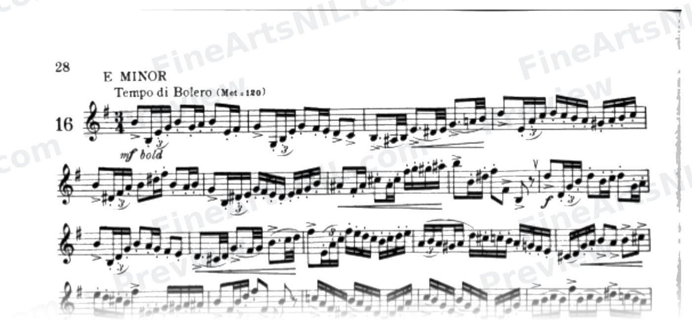 Characteristic Studies / No. 16 / Characteristic Study No. 16