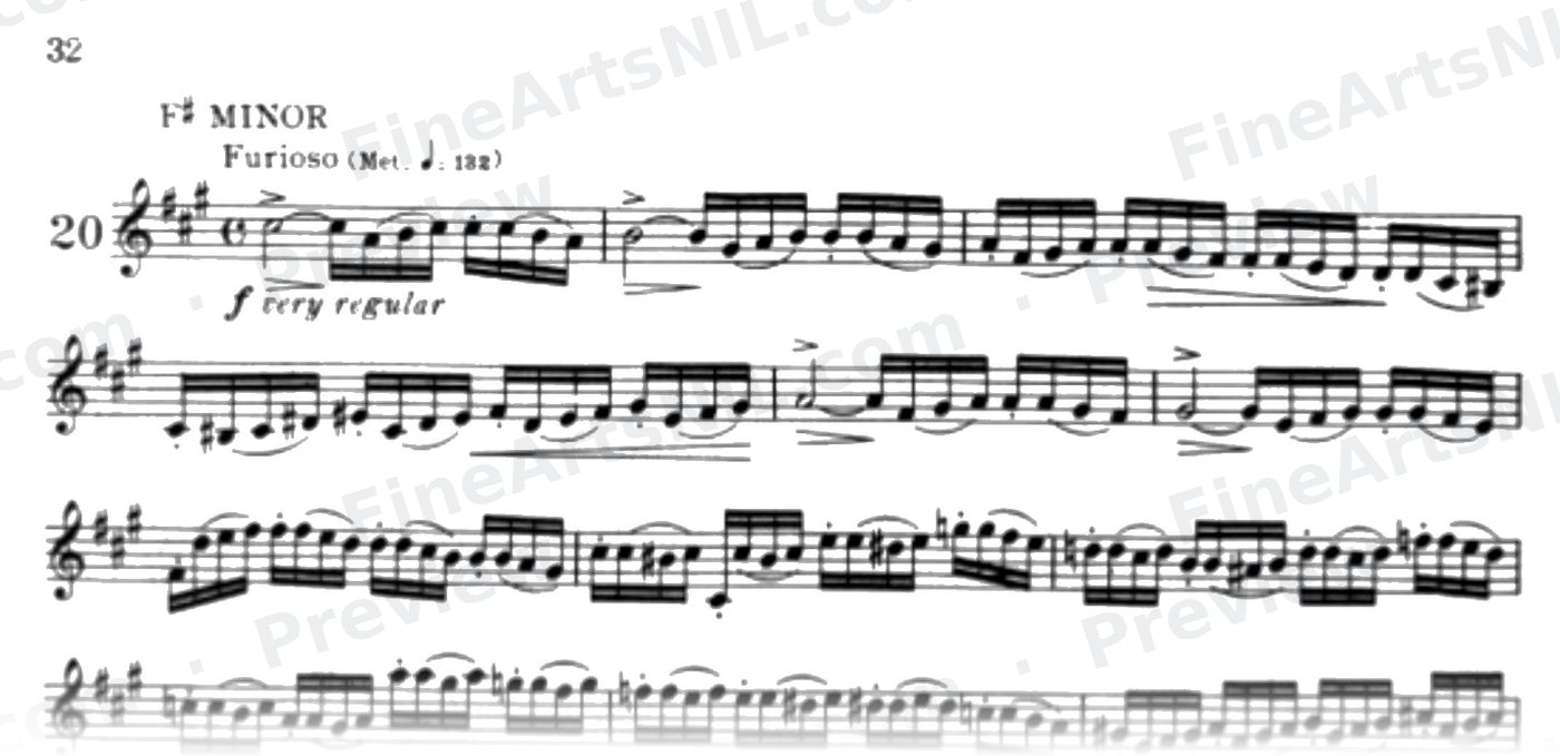 Characteristic Studies / No. 20 / Characteristic Study No. 20