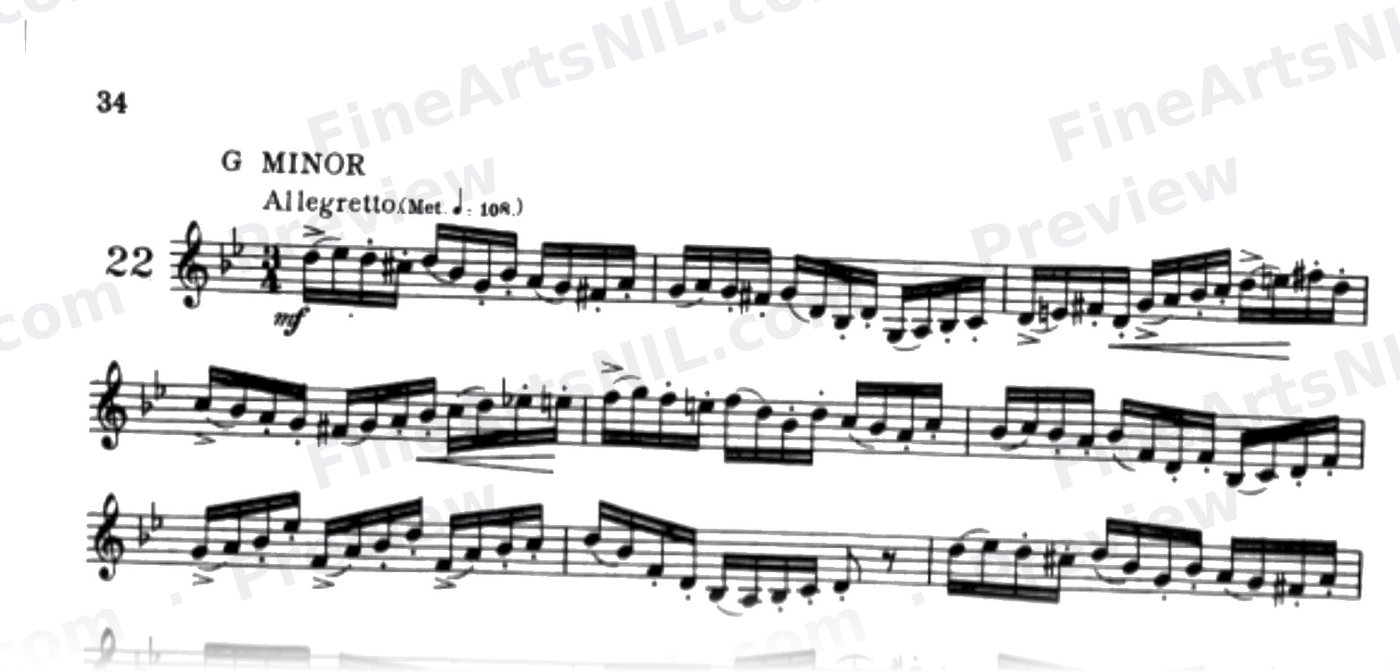 Characteristic Studies / No. 22 / Characteristic Study No. 22