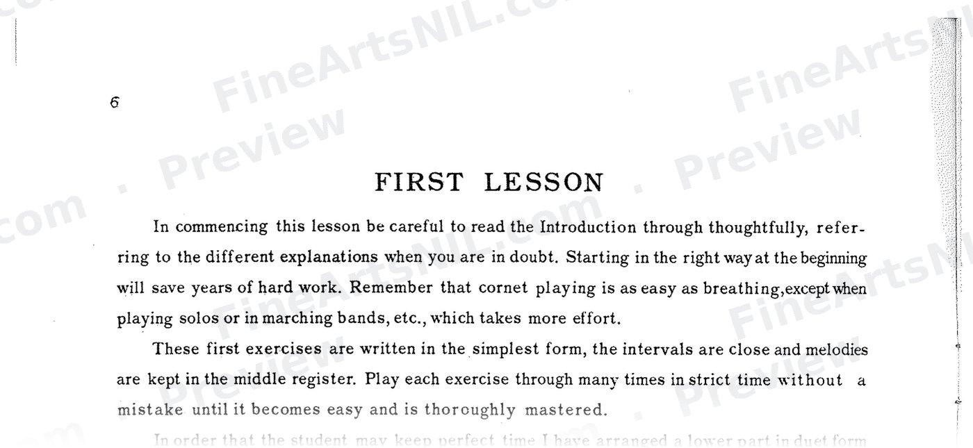 Elementary Studies / No. 1 / Lesson No. 1