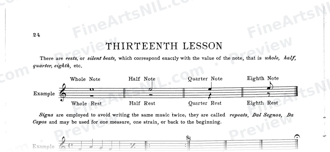 Elementary Studies / No. 19 / Lesson No. 19