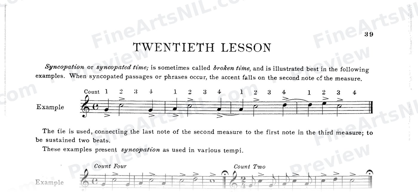 Elementary Studies / No. 34 / Lesson No. 34