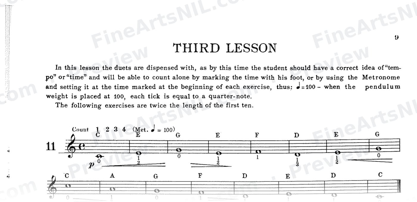 Elementary Studies / No. 4 / Lesson No. 4