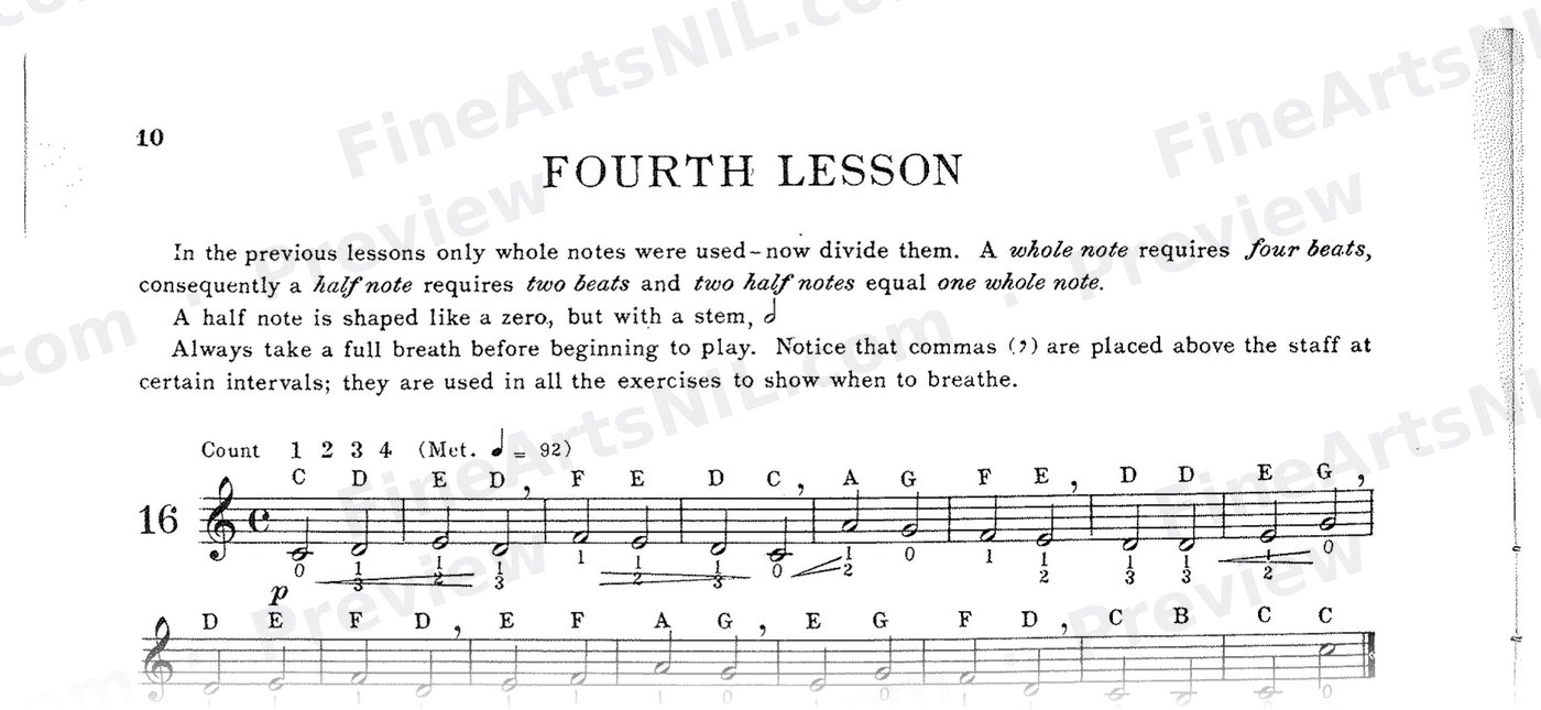 Elementary Studies / No. 5 / Lesson No. 5