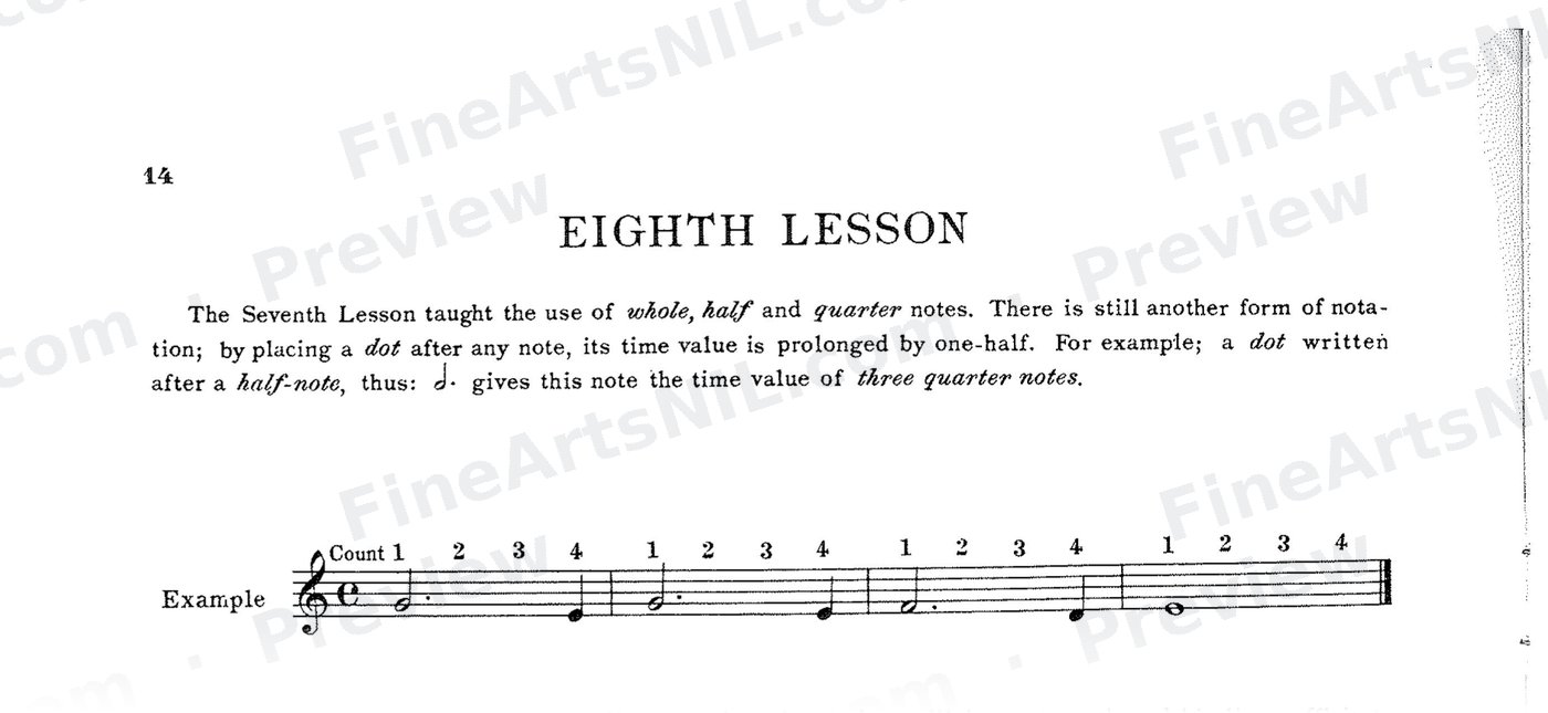 Elementary Studies / No. 9 / Lesson No. 9