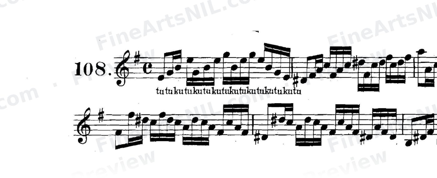 Double Tonguing / No. 108