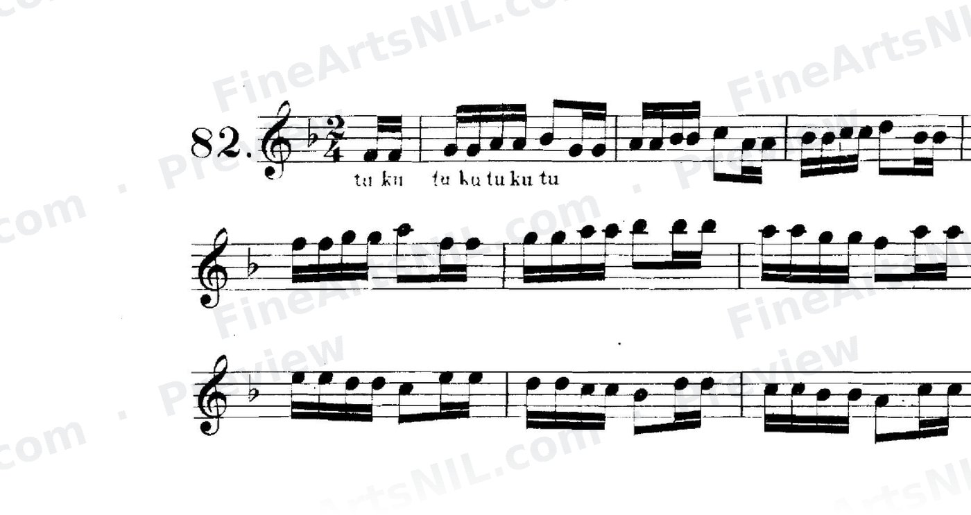 Double Tonguing / No. 82