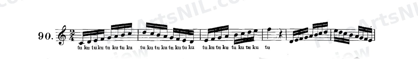 Double Tonguing / No. 90