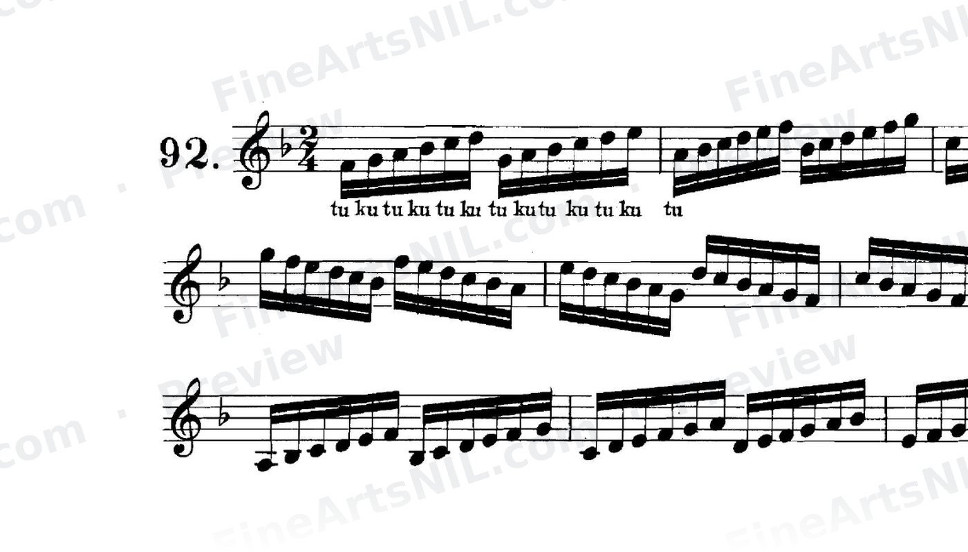 Double Tonguing / No. 92