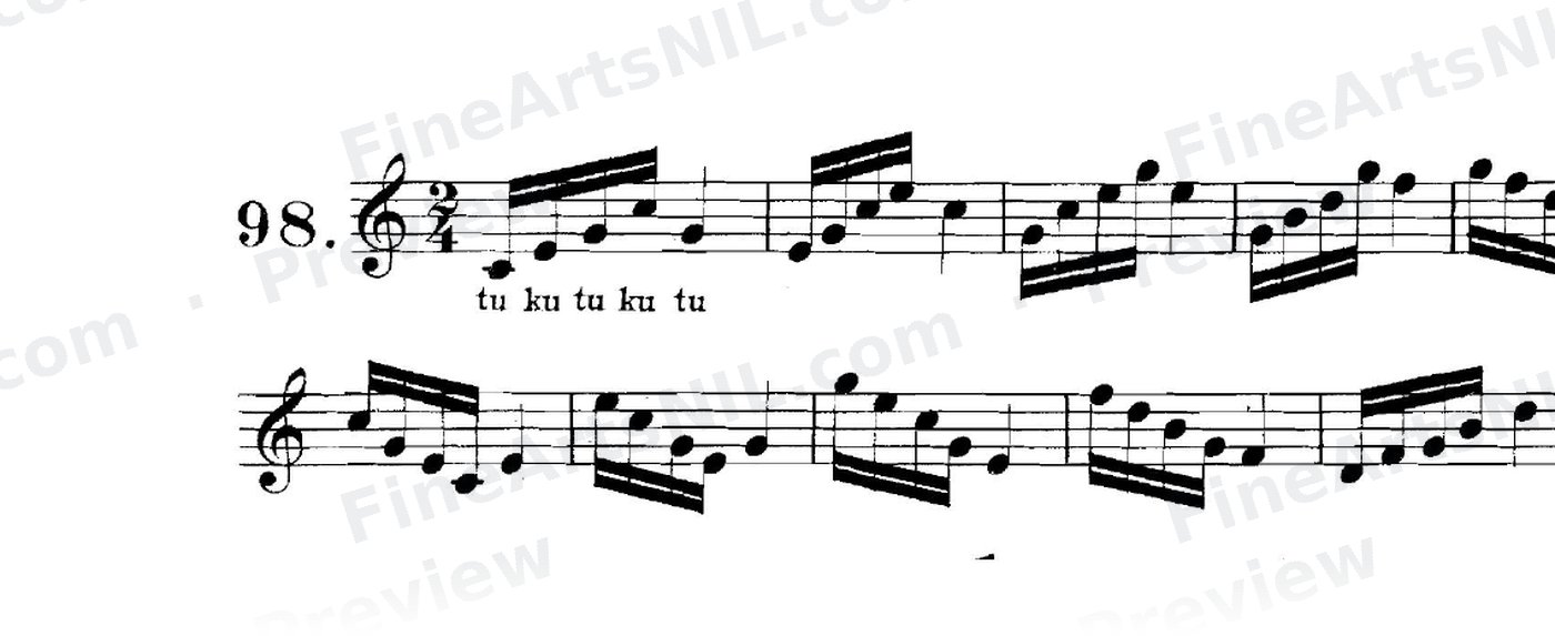 Double Tonguing / No. 98