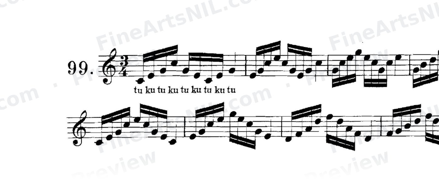 Double Tonguing / No. 99