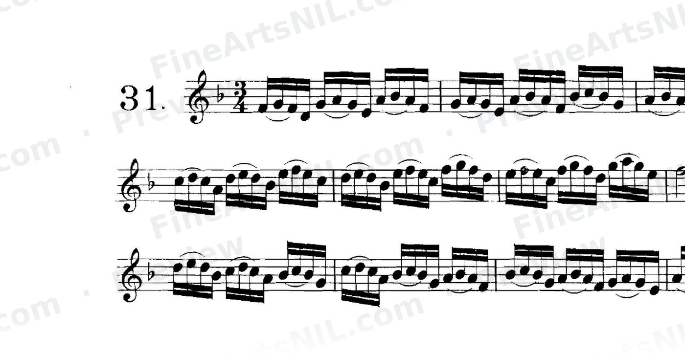 Exercises on Sixteenth Notes / No. 31