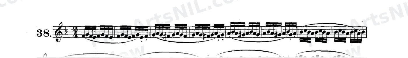 Exercises on Sixteenth Notes / No. 38