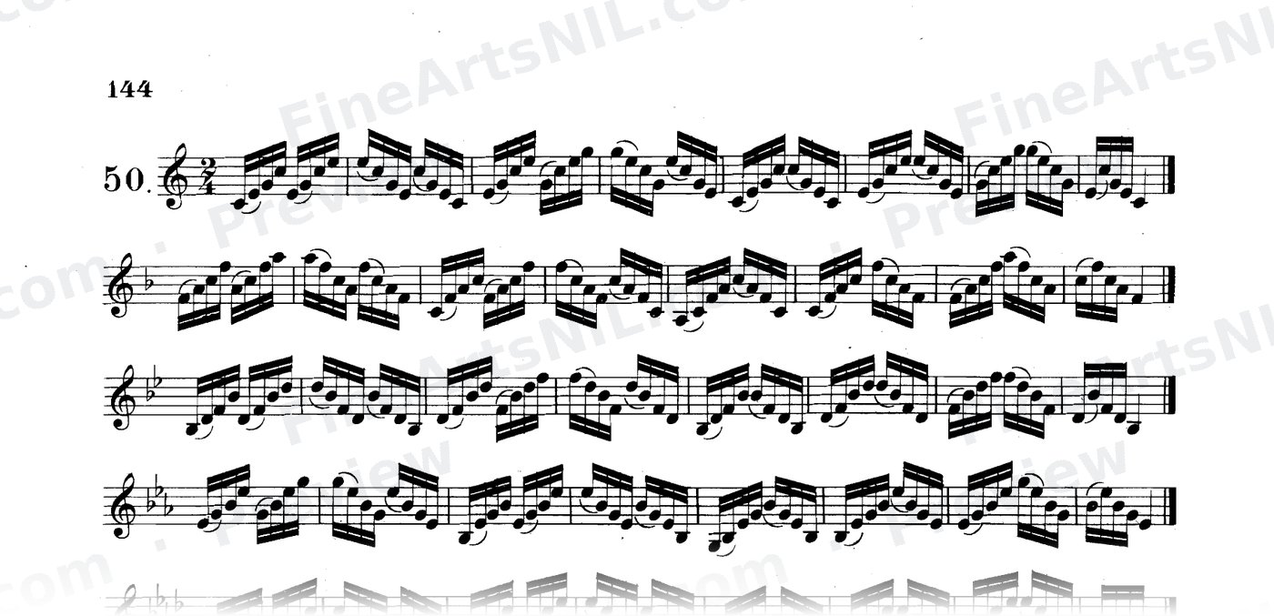 Major and Minor Chords / No. 50