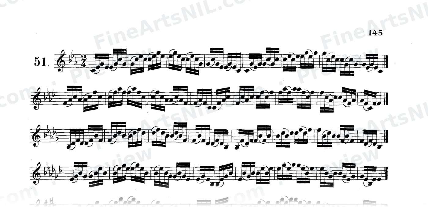 Major and Minor Chords / No. 51