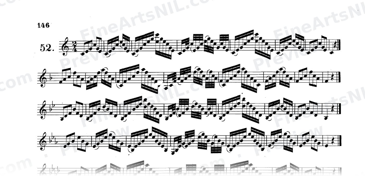 Major and Minor Chords / No. 52