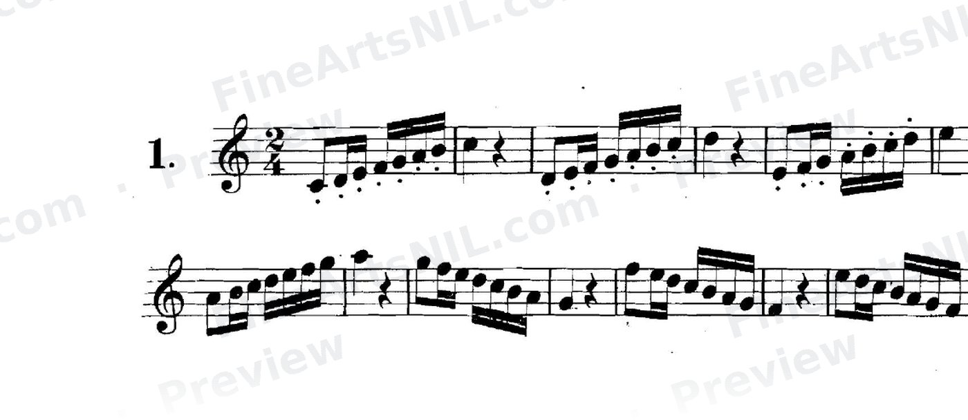 Scale Studies - Major Scales / No. 1