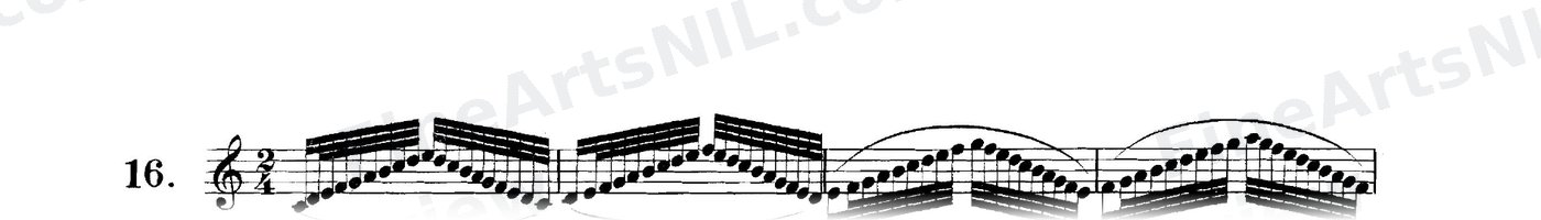 Scale Studies - Major Scales / No. 16
